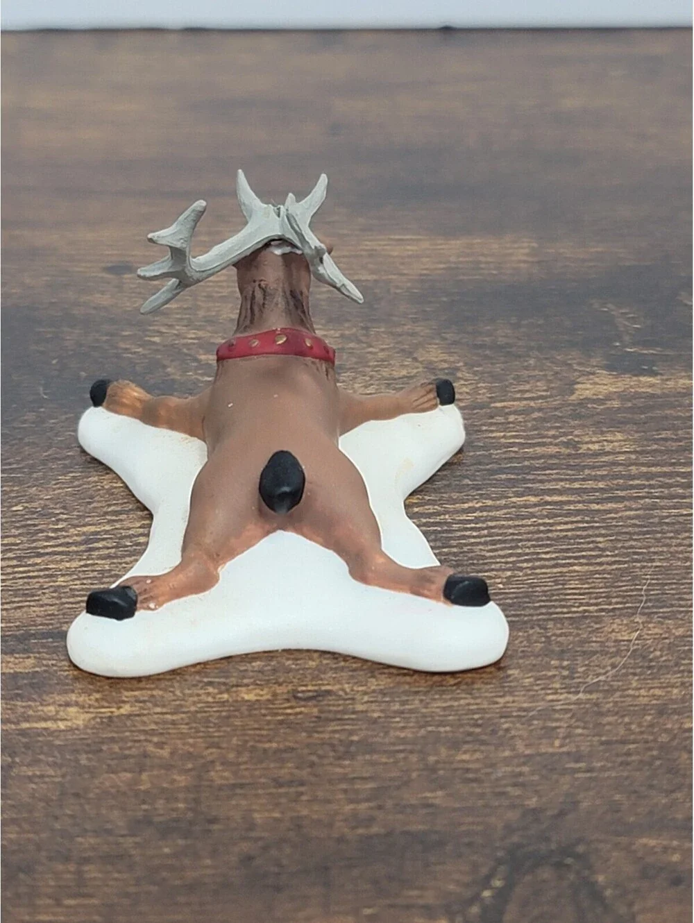 Department 56 Reindeer Figurine on Snow Base Christmas Decoration